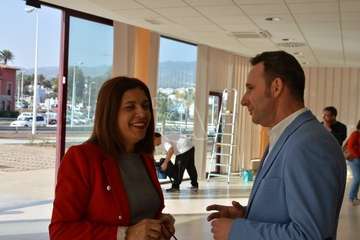 Visita al nuevo edificio administrativo de El Cubillo (Foto TA)